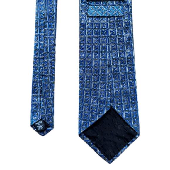 Fumagalli Blue/Gray Tie - Picture 5 of 7